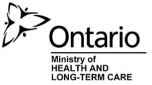Ontario Ministry of Health Logo